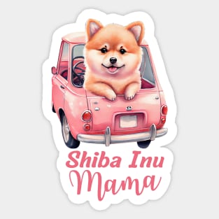 Shiba Inu Mama Sticker